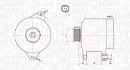 ALTERNATOR RENAULT LAGUNA 063731653010