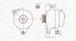 ALTERNATOR TOYOTA COROLLA 063731703010