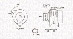 ALTERNATOR VAG 063731746010