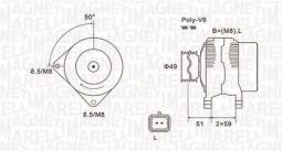 ALTERNATOR NISSAN 063731881010