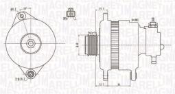 ALTERNATOR VAG 063731394010