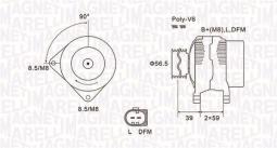 ALTERNATOR AUDI 063731911010