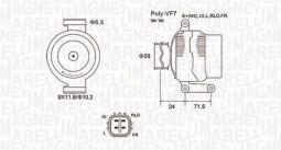 ALTERNATOR LEXUS,TOYOTA 063732029010
