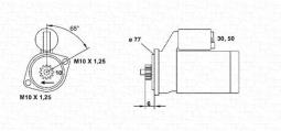 ROZRUSZNIK /REG./ MITSUBISHI GALANT II MAGNETI MARELLI 944241077010