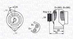 ROZRUSZNIK ALFA ROMEO MAGNETI MARELLI 063521370010