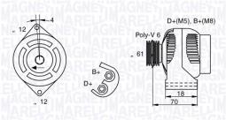 ALTERNATOR FIAT 063730029010