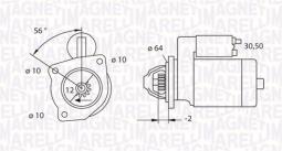 ROZRUSZNIK FIAT,PSA MAGNETI MARELLI 063523622010