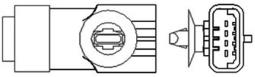 SONDA LAMBDA RENAULT, PEUGEOT, CITROEN MAGNETI MARELLI 466016355006