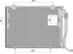 CHŁODNICA KLIM. MAGNETI MARELLI 350203485000