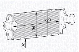 INTERCOOLER MAGNETI MARELLI 351319201950