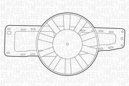 WENTYLATOR CHŁODNICY RENAULT CLIO 91-   /9,11,19,21,25,MASTER -98/ /SILNIK/ /7700728083 7700750158/ MAGNETI MARELLI 069422217010   MTC217AX