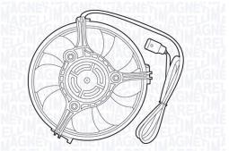 ELEKTROWENTYLATOR CHŁODNICY MAGNETI MARELLI 069422467010
