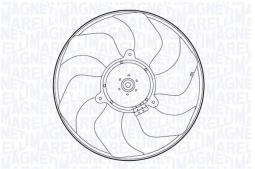 ELEKTROWENTYLATOR CHŁODNICY MAGNETI MARELLI 069422562010