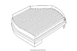 FILTR NAWIEWU HONDA CIVIC 95- /+KLIMA/ MAGNETI MARELLI 350203061550   BCF155