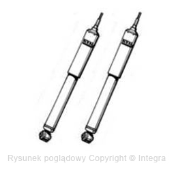 AMORTYZATOR PRZEDNI GAZOWY 351963070000