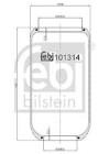 KOŃC.DR.KIER.VW CC(35),PASSAT 5,6,SHARAN(7N),SHARAN 4MO... FEBI BILSTEIN FE101409