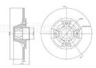 TARCZA HAM./TYŁ/ RENAULT CLIO 90- @238X8 METELLI 23-0383