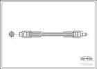 PRZEWÓD HAM.                            AUDI A8 (4E_)4.... CORTECO CO19033566