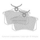 KLOCKI HAM./PRZ/ PEUGEOT 806 94- LPR LPR05P498