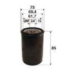 FILTR OLEJU ROVER BENZ. 1300 84-90 METRO VALEO VAL586068