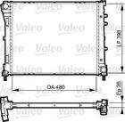 CHŁODNICA /VALEO/ VALEO VAL735273
