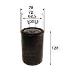 FILTR OLEJU PEUGEOT DIESEL 2,5D -94 VALEO VAL586109