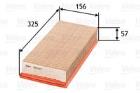 FILTR POW.PEUGEOT 405 1,9 92-96 VALEO VAL585000