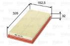 FILTR POW.FIAT 500 1,4 07-12 VALEO VAL585155