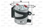 FILTR PALIWA RENAULT DIESEL 1,5-2,0DCI 05- VALEO VAL587528