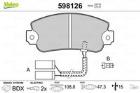 KLOCKI HAM. /VALEO/ VALEO VAL598126