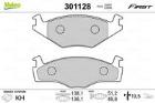 KLOCKI HAM.VW JETTA 1.8 PETROL/FUEL 8/1 987--10/1987 VALEO VAL301128