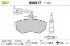 KLOCKI HAM. /VALEO/ VALEO VAL598017