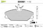 KLOCKI HAM. /VALEO/ VALEO VAL598061