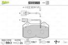 KLOCKI HAM. /VALEO/ VALEO VAL598988
