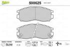 KLOCKI HAM./PRZ/ MITSUBISHI GALANT,ECLIPSE 90- VALEO VAL598625
