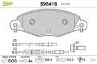 KLOCKI HAM. /VALEO/ VALEO VAL598416