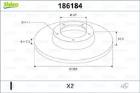 TARCZE HAM. - 2SZT. /VALEO/ VALEO VAL186184