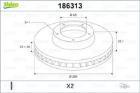 TARCZE HAM. - 2SZT. /VALEO/ VALEO VAL186313