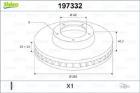 TARCZE HAM. - 2SZT. /VALEO/ VALEO VAL197332