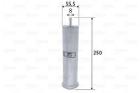 FILTR PALIWA BMW SERIE 1/3/5/6/7/E65-E66/ VALEO VAL587749