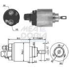 Włącznik elektromagnetyczny, rozrusznik MEAT & DORIA 46004