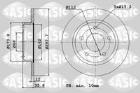 TARCZA HAM.AUDI SEAT A4 II EXEO         /SASIC/ SASIC SA6106037