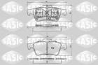 KLOCKI HAM.NISSAN RENAULT PRIDBA ESPACE JK LAGUNA II ME... SASIC SA6214003