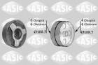KOŁO PASOWE AUDI A4/A6                  /SASIC/ SASIC SA9001806