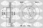 TARCZA HAM.SEAT VW AROZA CORDOBA        /SASIC/ SASIC SA9004432J