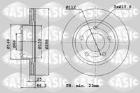 TARCZA HAM./PRZ/ AUDI 100 91- 2,3-2,8 @288X25 SASIC SA9004507J