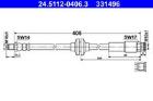 PRZEWÓD HAM./PRZ/ FIAT DOBLO 10- ATE 24.5112-0406.3