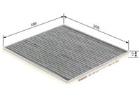 FILTR KABINOWY WEG. AKT. BOSCH 1 987 435 516