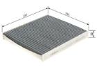 FILTR NAWIEWU VW GOLF VII 1.2-2.0 12- BOSCH 1 987 432 543