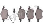 KLOCKI HAM.FORD GALAXY PRZÓD 1.9TDI 96- /HP/ SEAT ALHAM... TOPRAN HP108 804